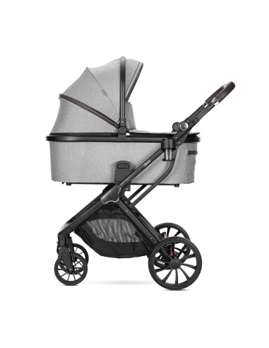 Д.КОЛИЧКА GLORY 2in1 GREY+АДАПТОРИ с кош за новоро