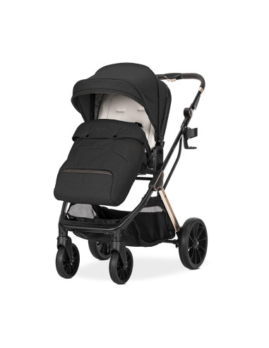 Д.КОЛИЧКА GLORY 2in1 BLACK+АДАПТОРИ с кош за новор