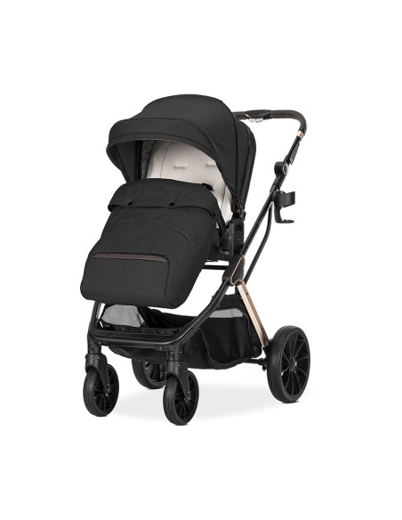 Д.КОЛИЧКА GLORY 2in1 BLACK+АДАПТОРИ с кош за новор