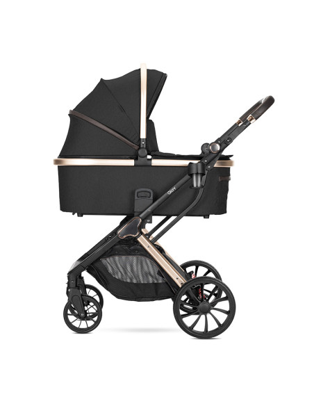 Д.КОЛИЧКА GLORY 2in1 BLACK+АДАПТОРИ с кош за новор