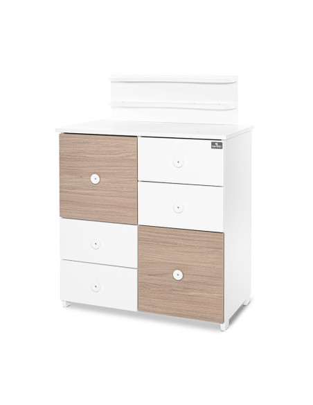 ШКАФ ЦВЯТ БЯЛО/КЕХЛИБАР-2BOX