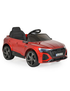 Акумулаторен джип Audi SQ8 e-tron мет. червен