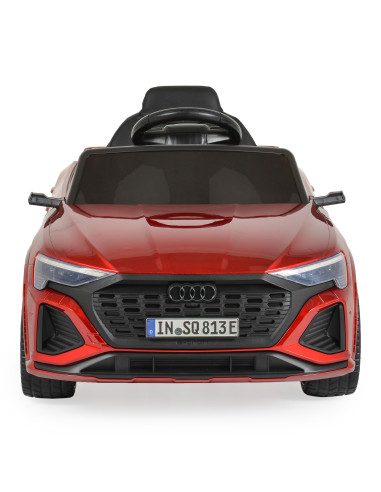 Акумулаторен джип Audi SQ8 e-tron мет. червен