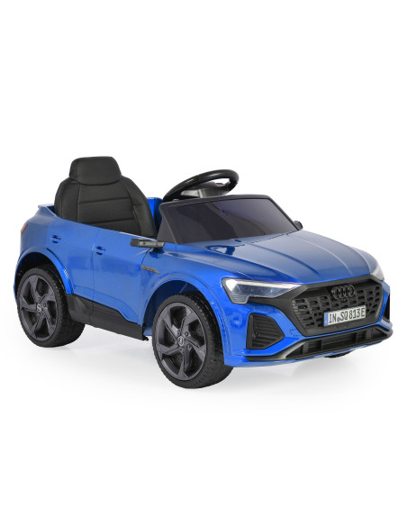 Акумулаторен джип Audi SQ8 e-tron мет. син