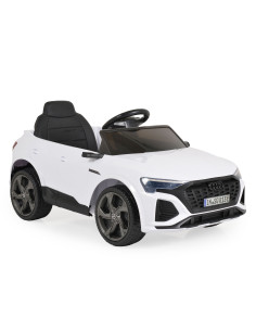 Акумулаторен джип Audi SQ8 e-tron бял