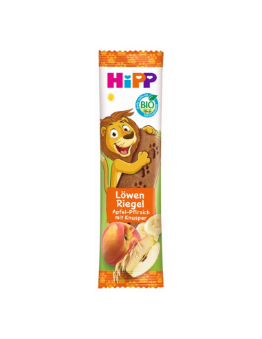 HIPP 31366 БИО Плодово барче с Овес, Ябълка и Праскова, барче, 20 гр