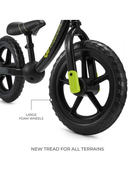 Kinderkraft колело за баланс 2WAY NEXT OFFROAD BLACK