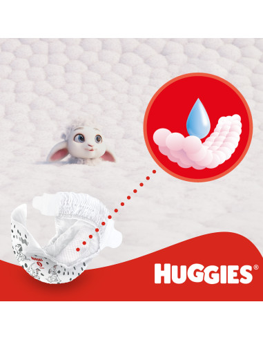 Huggies Бебешки пелени Little Movers 3, 4-9кг,...