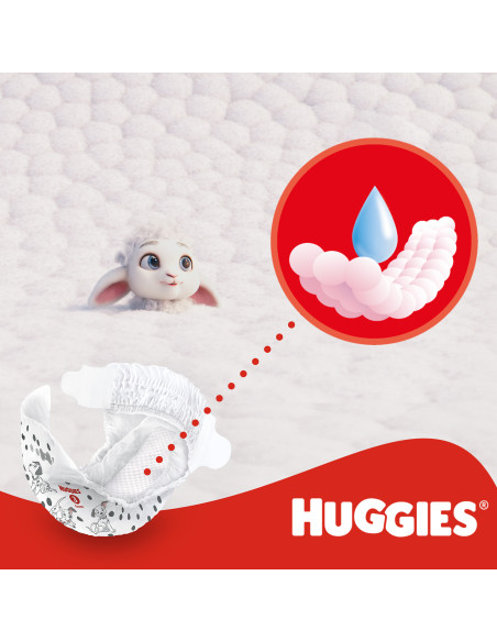 Huggies Бебешки пелени Little Movers 3, 4-9кг, 56 бр.