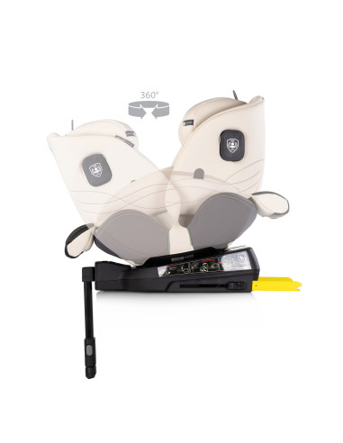 Столче за кола 360 I-size 40-150 PREMIUM бишкот