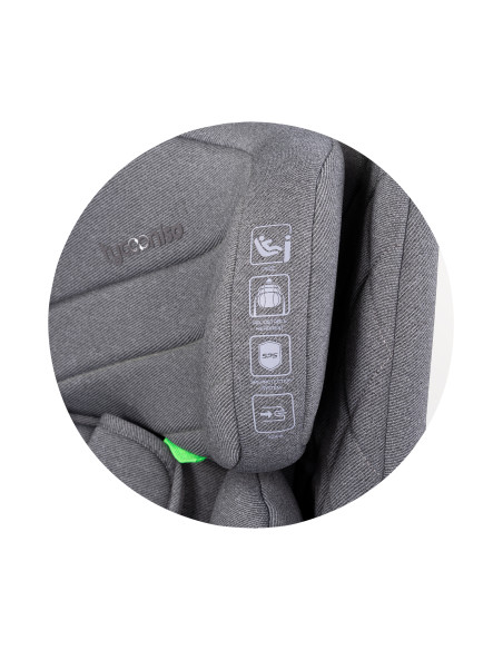 Стол за кола76-150 I-SIZE TYCOON ISO сив