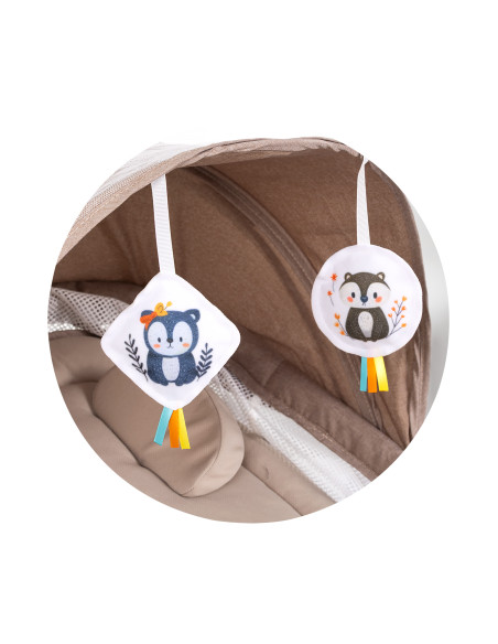 Електрическа люлка-шезлонг-столче Lambada"тирамису