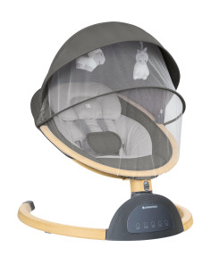 Електрическа люлка Ashlee Dark Grey 2025