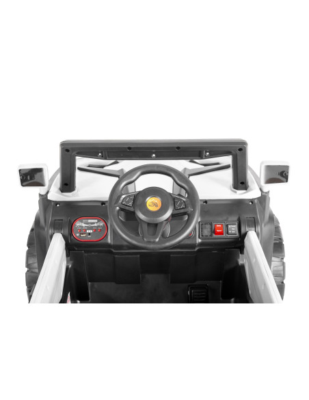 Акумулаторен джип Atlanta 6188 бял