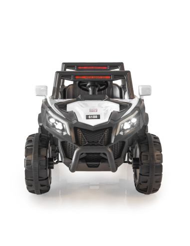 Акумулаторен джип Atlanta 6188 бял