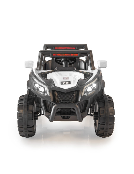 Акумулаторен джип Atlanta 6188 бял