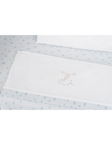 Бебешки спален комплект за мини-кошара 5ч...