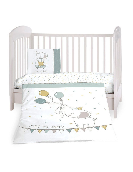 Бебешки спален комплект 3 части Elephant Time