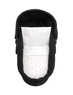 Бебешки спален комплект за количка 6 части Hippo Dreams