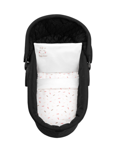 Бебешки спален комплект за количка 6 части Hippo Dreams