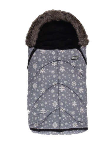 Чувалче за количка Shiny Nylon Snow Flakes