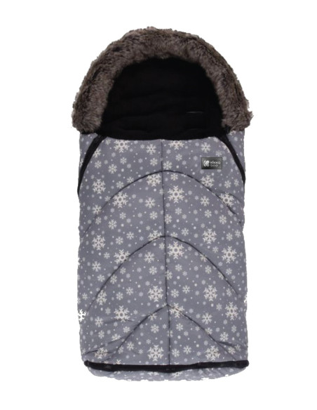 Чувалче за количка Shiny Nylon Snow Flakes