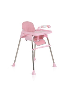 Стол за хранене Century розов 2