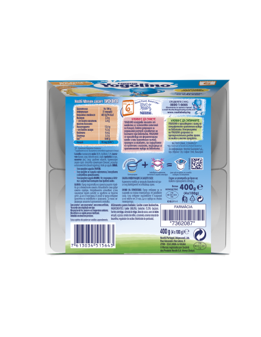 Nestlé YOGOLINO Млечен десерт с бисквита, от...