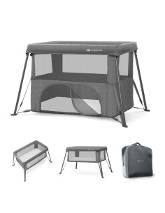 Kinderkraft CAMI бебешка кошара GREY