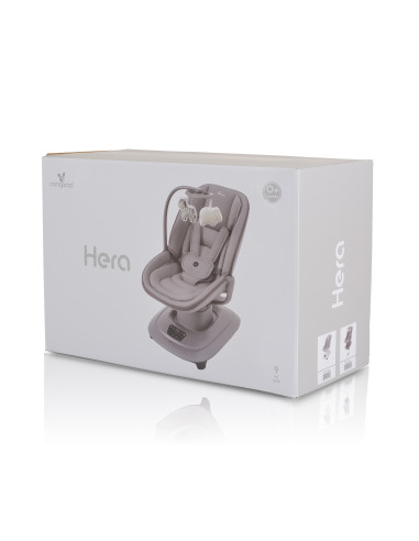 Електрическа люлка Hera светлосив