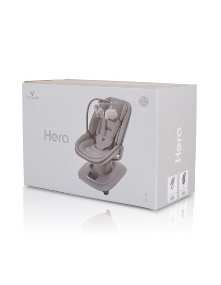 Електрическа люлка Hera светлосив