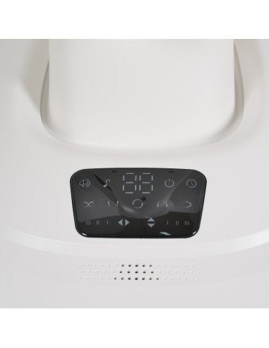 Електрическа люлка Hera светлосив