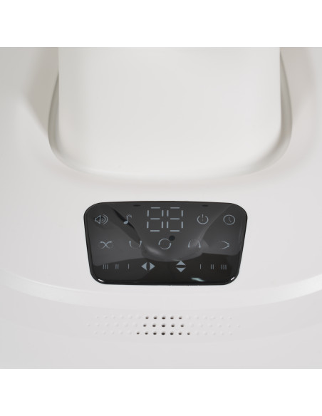 Електрическа люлка Hera светлосив