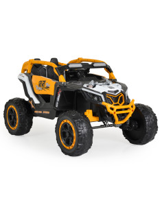 Акумулаторен джип Kansas бял