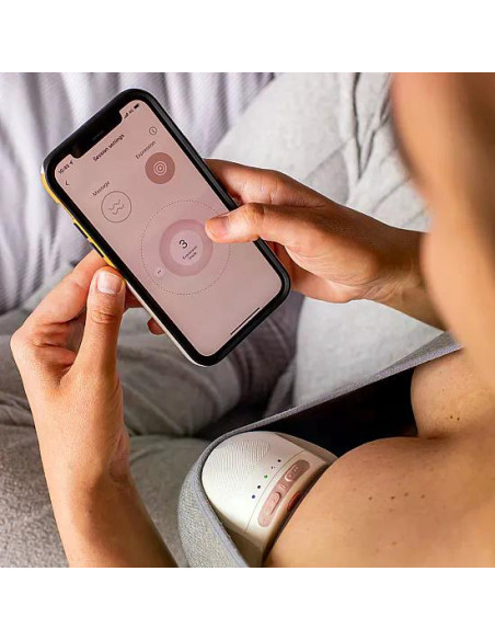 Безжична електрическа помпа за изцеждане на кърма Tommee Tippee Made For Me HANDS-FREE, с мобилно приложение, до 4 часа работа н