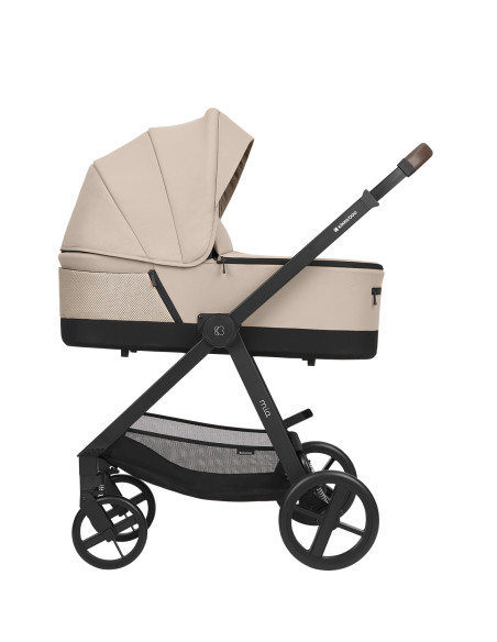 Комбинирана количка 3в1 с кош за новородено Mia Beige