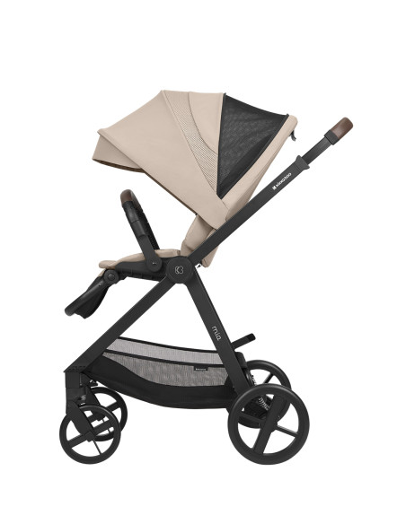 Комбинирана количка 3в1 с кош за новородено Mia Beige