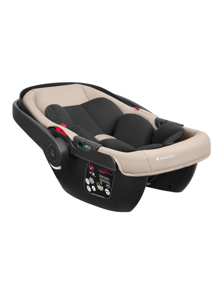 Комбинирана количка 3в1 с кош за новородено Mia Beige