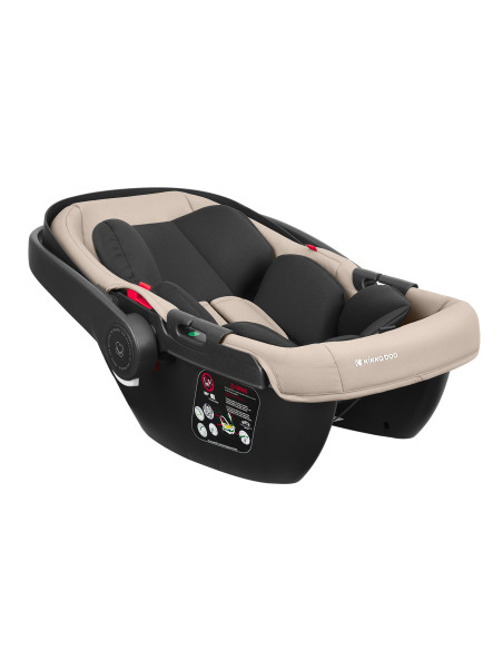 Комбинирана количка 3в1 с кош за новородено Mia Beige