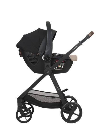 Комбинирана количка 3в1 с кош за новородено Mia Beige