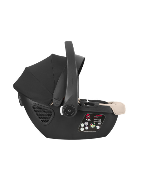 Комбинирана количка 3в1 с кош за новородено Mia Beige