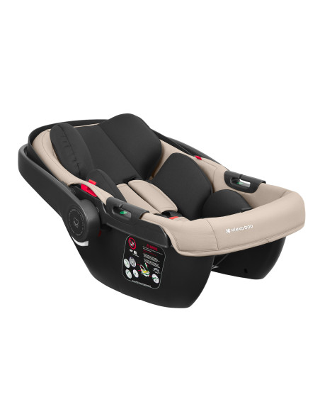 Комбинирана количка 3в1 с кош за новородено Mia Beige