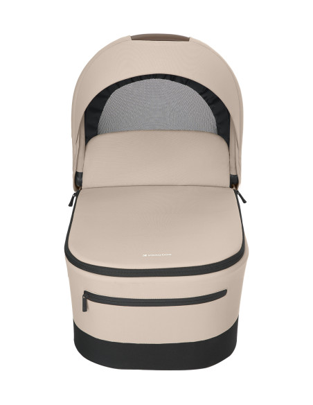 Комбинирана количка 3в1 с кош за новородено Mia Beige