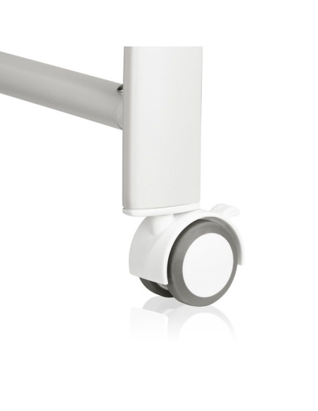 Бебешка кошара Next to me Lionelo Coral люлееща се, с вградена везна