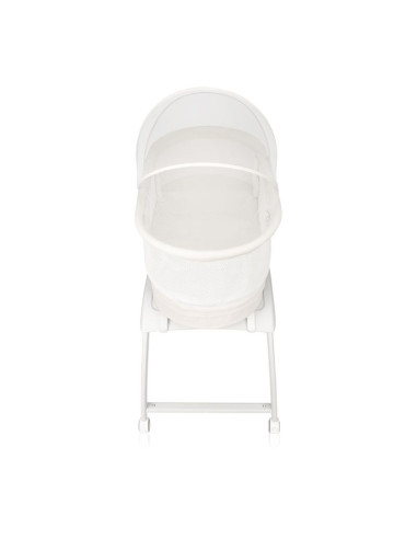 Бебешка кошара Next to me Lionelo Coral люлееща...