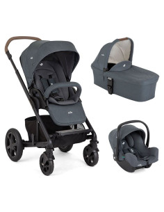 Бебешка количка 3 в 1 Joie chrome™ dlx trio