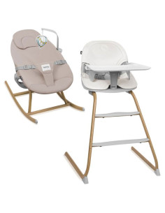 Комплект Стол за хранене и Бебешки шезлонг 4 в 1 Lionelo...