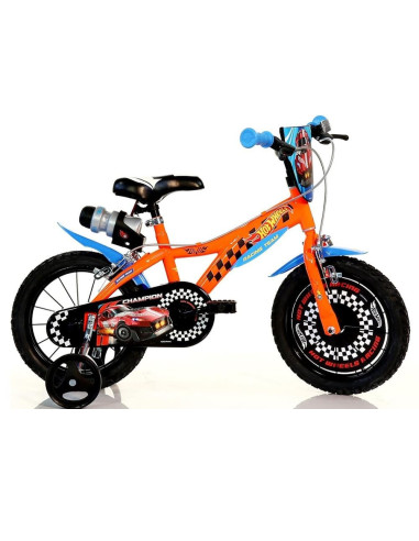 Детско колело Dino Bikes Hot Wheels 16“, с бутилка