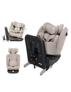 СТОЛ ЗА КОЛА AURIGA BEIGE i-Size 40-150 CM ISOFIX,
