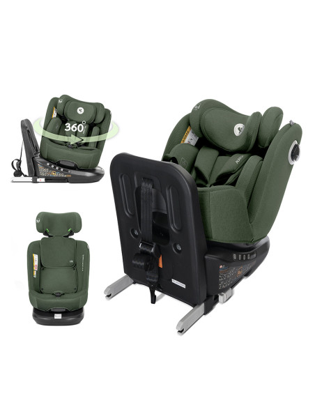СТОЛ ЗА КОЛА AURIGA GREEN i-Size 40-150 CM ISOFIX,